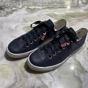 Paul Green Carly Navy Blue Leather Women's Sneaker US size 9